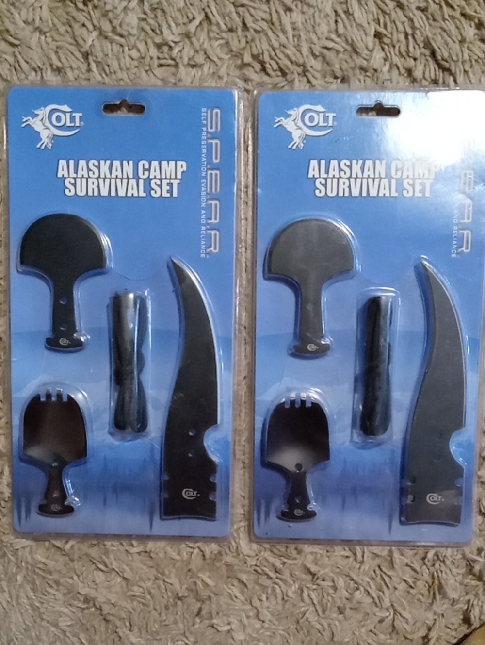 Colt Alaskan Camp Survival Sets - Black (2 Sets)